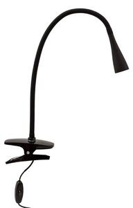 Lindby - Baris LED Лампа с Щипка Black Lindby