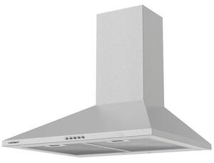 Абсорбатор за вграждане Crown C 1650 X ECO, 60 см, Клас C, 300 m3/h, 3 степени, Алуминиев филтър, Инокс