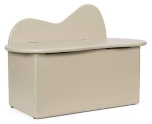 Ferm LIVING - Slope Storage Bench Cashmere ferm LIVING