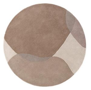 Бежов вълнен кръгъл килим ø 160 cm Ovia – Villeroy&Boch