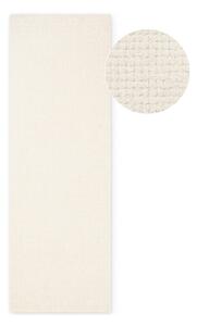 Кремава вълнена пътека 80x250 cm Eloise – Hanse Home