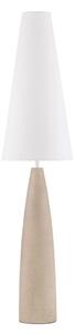 Бяла/кремава подова лампа (височина 130 cm) Mizu – Nova Luce