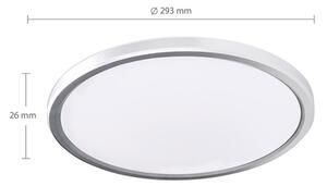 Solight WO826-LED плафон за баня ACATE, 24W/230V, 3000/4000/6000K, диам.29,3cm, IP54