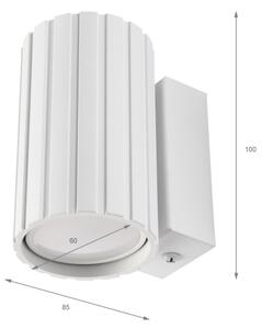 Brilagi - Стенно осветително тяло CRISPINA 1xGU10/10W/230V 10 cm бяло