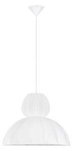 Текстилно висящо осветително тяло в матово бял цвят ø 50 cm Delina – Nova Luce
