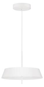 Бяло алуминиево LED затъмняващо се висящо осветително тяло ø 45 cm Velio – Nova Luce