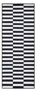 Черно-бял пътека за открито и закрито 80x200 cm Viela – Hanse Home