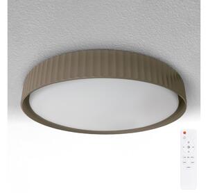Brilagi - Димируемо таванно осветително тяло LUCIA LED/48W/230V Ø 41 см тауп + дистанционно управление