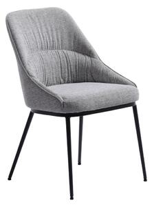 Сиви трапезни столове в комплект от 2 броя Meridian - Unique Furniture