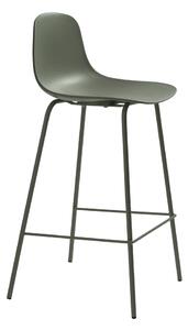 Пластмасов бар стол в цвят каки (височина на седалката 67,5 cm) Whitby – Unique Furniture