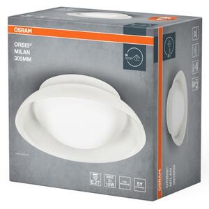 Osram - Плафон ORBIS MILAN 2xE27/10W/230V Ø 30,5 cm кафяв