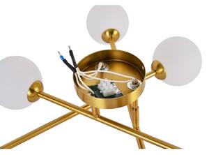 Полилей тип плафон DORADO 6xG9/28W/230V, златен
