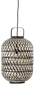 Bloomingville - Sora Lantern Висяща Лампа Black Bamboo Bloomingville