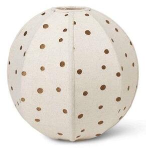 Ferm Living - Dots Абажур EmbroideЧервено Textile Ferm Living