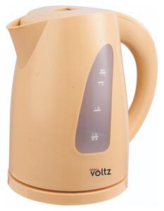 Електрическа кана Oliver Voltz OV51230B, 2200W, 1.7 л, Светлинен индикатор, Безжична, Кремав