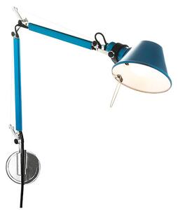 Artemide - Tolomeo Micro Parete Стенна Лампа Синьо Artemide