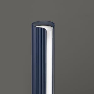 IDEAL LUX Настолна лампа LED Dorica, синя, височина 25 см, Затъмняване, Син, Дневна/трапезария, Алуминий, Модерен