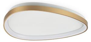 IDEAL LUX LED таванна лампа Gemini, месинг, 61 см, 4000 K, с превключвател, Злато / месинг, Дневна/трапезария, Метал, Модерен