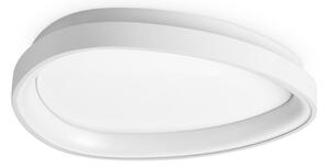 IDEAL LUX LED таванна лампа Gemini, бяла, 42 см, 4000 K, с превключвател, Бял, Дневна/трапезария, Метал, Модерен