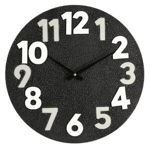 Bizzotto Timing стенен часовник черен ø40