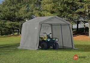 Навес за двор ShelterLogic 3х3х2.4 м, Двускатен