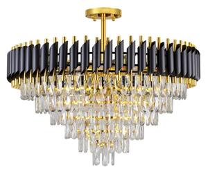 BRILAGI - Плафонен полилей ECLIPSE 12xE14/10W/230V пр. 78 cm златист/черен
