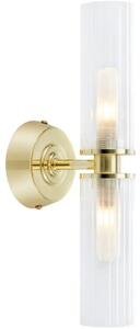 Markslöjd 109236 - Стенна лампа за баня RIMINI 2xG9/20W/230V IP44 месинг