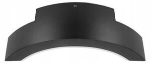 Външно стенно осветително тяло със сензор LED/10W/230V IP54 черно