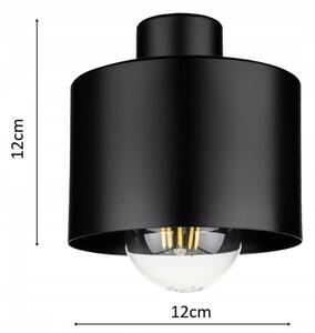 Настенно осветително тяло 1xE27/20W/230V черно