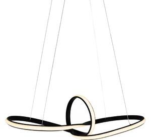 LED полилей на кабел LED/44W/230V черен