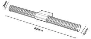 Rabalux 75105 - LED огледално осветление за баня CALYN LED/15W/230V IP44 златисто