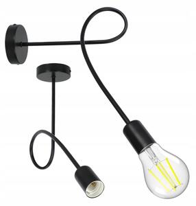 Настенна лампа 1xE27/20W/230V черна