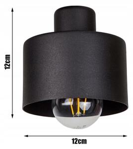 Настенна лампа 1xE27/20W/230V черна