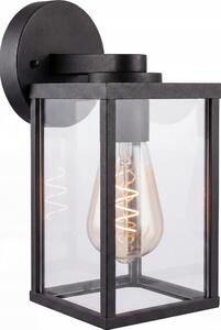 Външна стенна лампа 1xE27/25W/230V IP54 черна