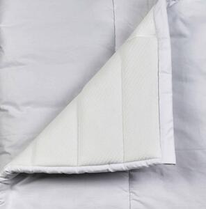 Бяла - Двулицева олекотена завивка - 150/210 cm , Пролет/Есен - 250 гр./m2 , 1 Олекотена завивка