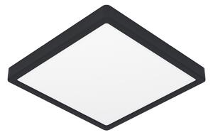 EGLO connect Smart LED лампа за монтаж Fueva 6-Z, черна, 29 см, Затъмняване, Черен, Дневна/трапезария, Пластмаса, Модерен