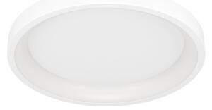 EGLO connect Smart-LED таванна лампа Loretello-Z, кръгла, бяла, Затъмняване, Бял, Дневна/трапезария, Метал, Модерен