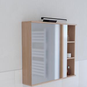 EGLO connect Smart LED лампа за огледало Regello-Z, черна, Затъмняване, Черен, Баня, Алуминий, Модерен