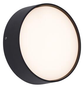 Модерна външна стенна лампа черна вкл. LED IP65 - Dop