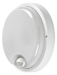 Rabalux 77214 - LED външно осветително тяло за стена с сензор LONATO LED/18W/230V IP65 бяло