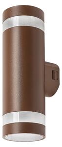 Rabalux 77212 - LED външно стенено осветително тяло URFA LINE LED/16W/230V IP65 кафяво