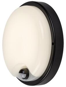 Rabalux 77213 -LED LONATO външно стенно осветително тяло със сензор LED/18W/230V IP65 черно