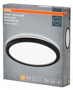 Osram - димируемо LED таванно осветително тяло ORBIS ULTRA SLIM LED/15W/230V Ø 23,5 см черно