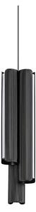 Ideal Lux - Димируема LED висяща лампа на кабел DORICA 3xLED/9W/230V CRI 90, диаметър 9,5 см, черна