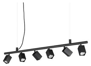 Ideal Lux - LED полилей на кабел DYNAMITE 6xGU10/7W/230V CRI 90 черен