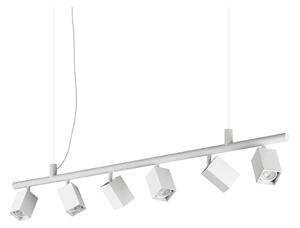 Ideal Lux - LED полилей на кабел DYNAMITE 6xGU10/7W/230V CRI 90 бял