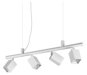 Ideal Lux - LED полилей на кабел DYNAMITE 4xGU10/7W/230V CRI 90 бял