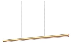 Ideal Lux - LED димируем полилей на кабел DORICA LED/35W/230V CRI 90 140 см златист