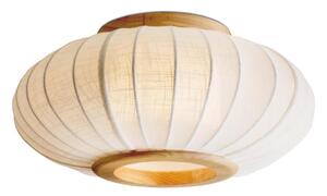 Halo Design 749362 - Таванно осветително тяло BALLOON 1xE27/40W/230V Ø 40 см дъб/бял