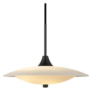 Halo Design 991300 - Полилей на кабел BARONI 2xG9/18W/230V, диаметър 40 cm, бял/черен